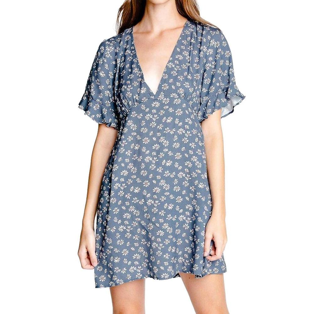 NEW MONTE sandy mini dress in primrose